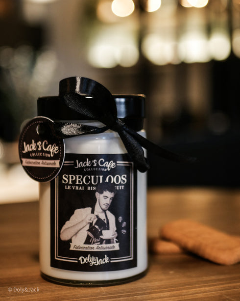 Bougie Speculoos, le Vrai Biscuit